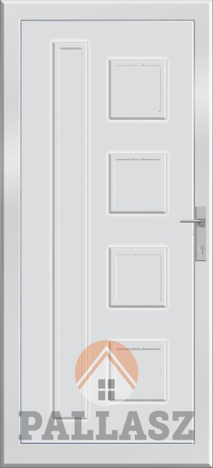 Kömmerling Futur műanyag bejárati ajtó - Knight KN0