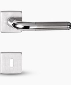 GIULIA ROZSDAMENTES ACÉL NÉGYZETROZETTÁS KILINCS