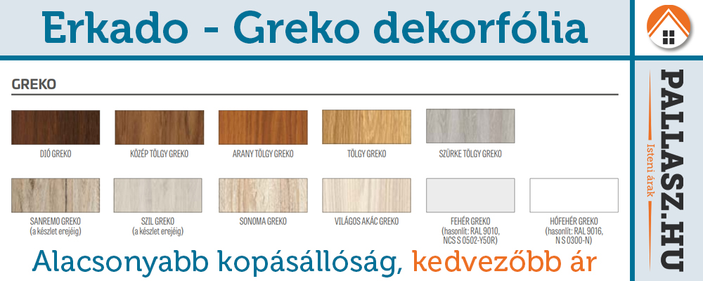 Erkado beltéri ajtó - GREKO