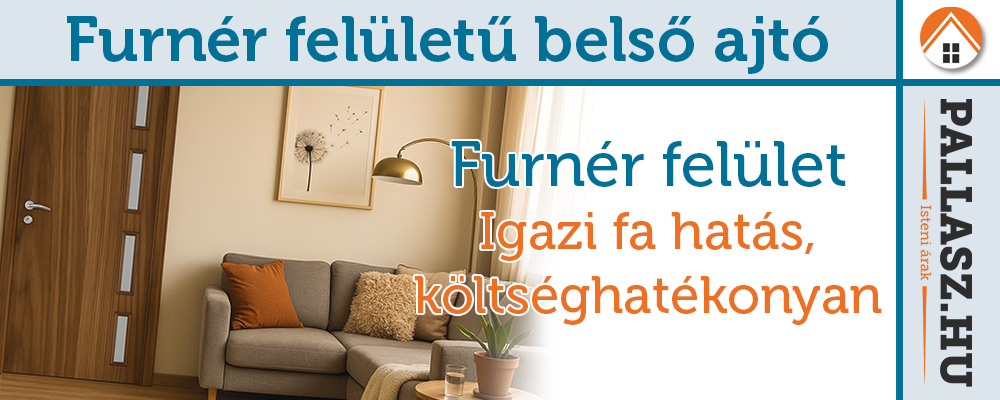 Furnér beltéri ajtó