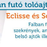 Falban futó tolóajtó Eclisse - Scrigno