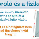 Műanyag bejárati ajtó és a statikai soroló Bejárati ajtó és fix oldalvilágító statikai soroló