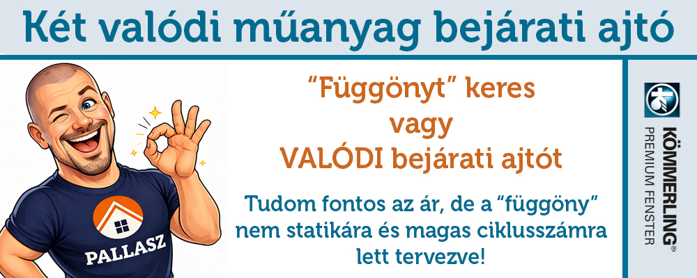 Műanyag bejárati ajtó - 5 pontos vagy MABISZ rúdzáras