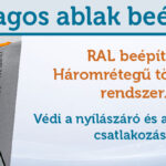 RAL műanyag balak beépítés