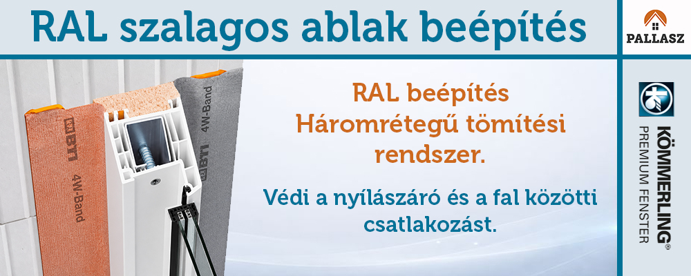 RAL műanyag balak beépítés