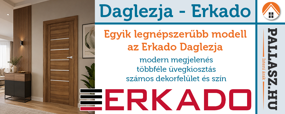 Daglezja CPL beltéri ajtó- Erkado