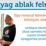 Műanyag ablak felmérés Műanyag ablak felmérés