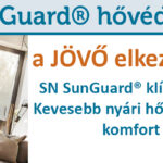 SN SunGuard® klímatechnikai üveg műanyag ablakokban SN SunGuard® klímatechnikai üveg - műanyag ablak - Kömmerling